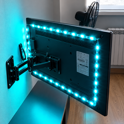Bande LED Multicolore USB pour Télévision