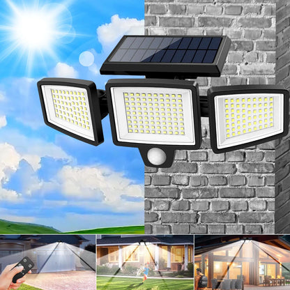 Lampe solaire à détection