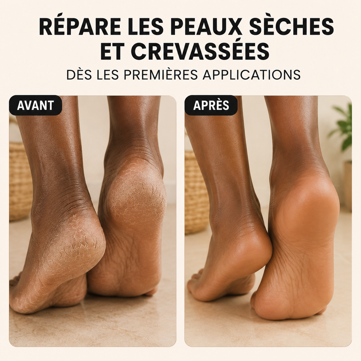 Baume Anti-Crevasses Brillia® Lot de 4 sticks