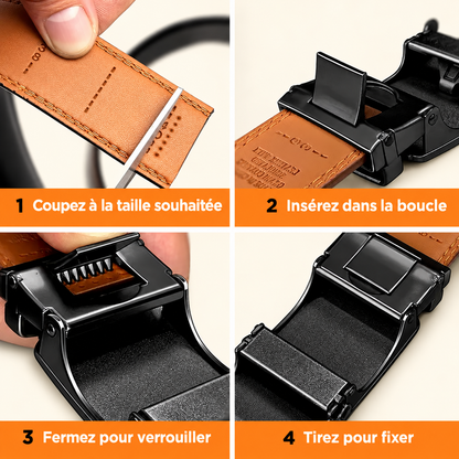 Ceinture à Crémaillère Automatique