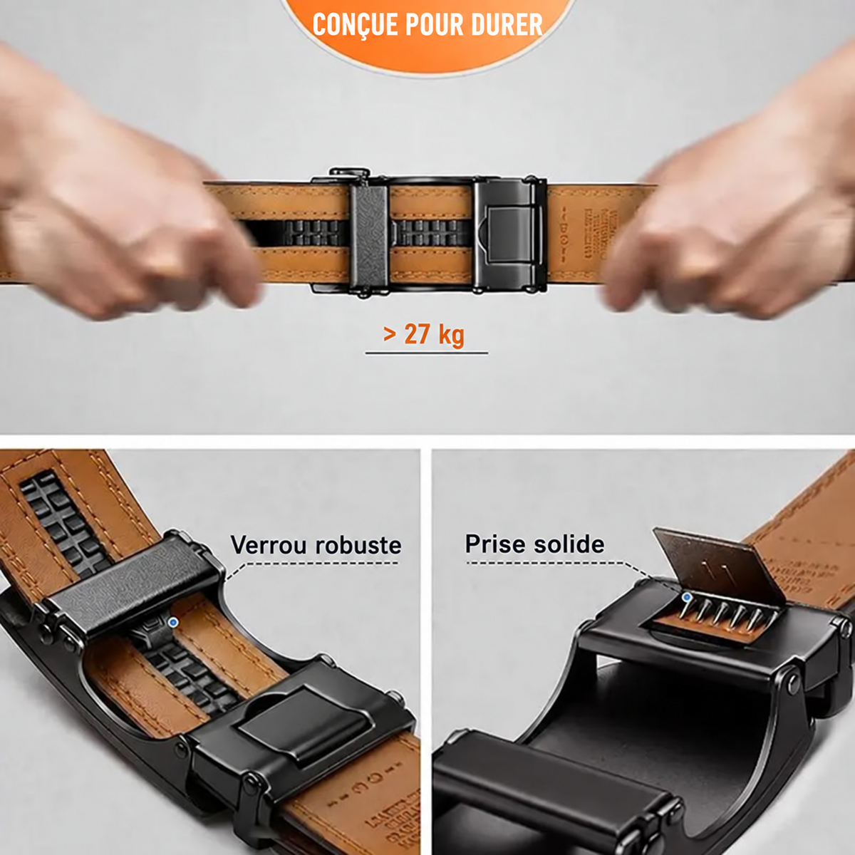 Ceinture à Crémaillère Automatique